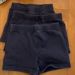 Hanna Anderson tumble shorts.